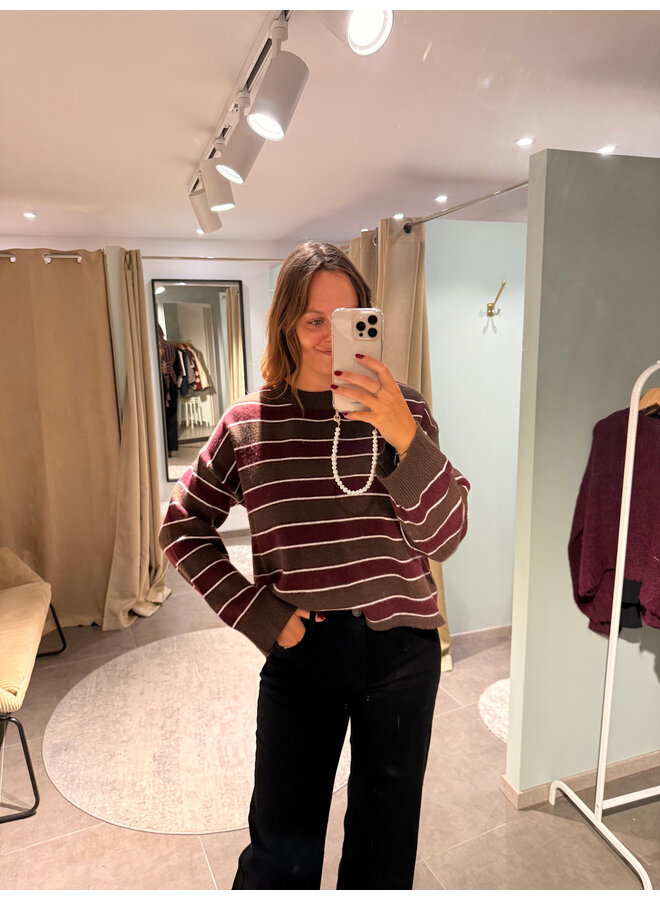 Maya Striped Knit