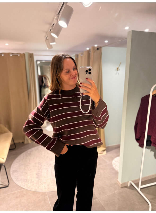 Maya Striped Knit