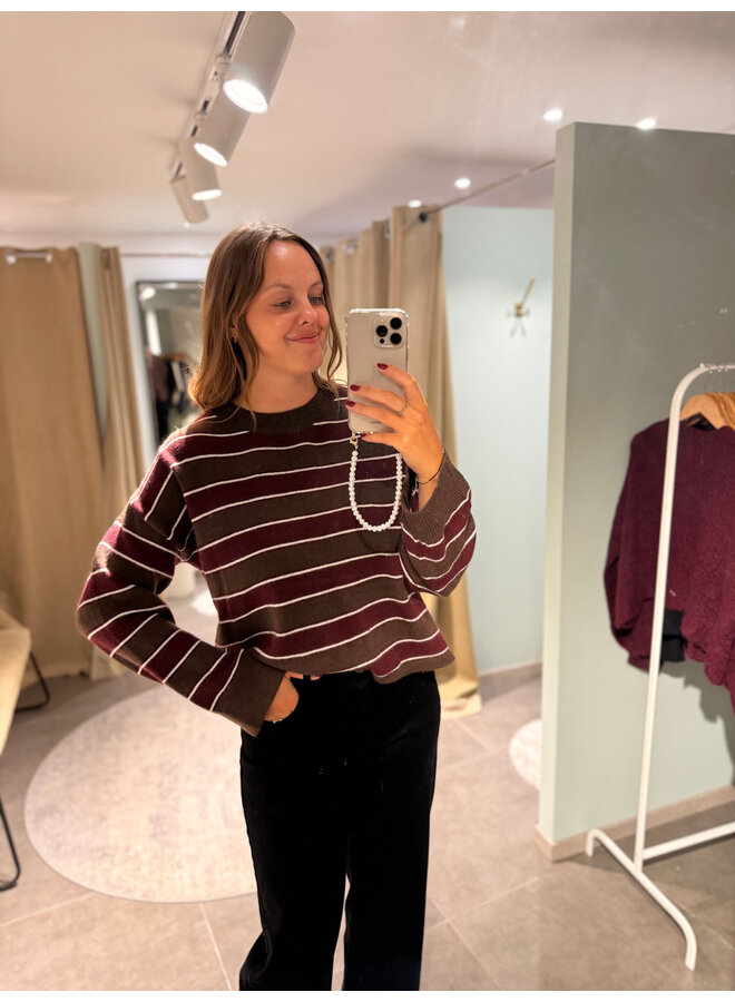 Maya Striped Knit