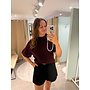 Selena Shorts + Belt Black