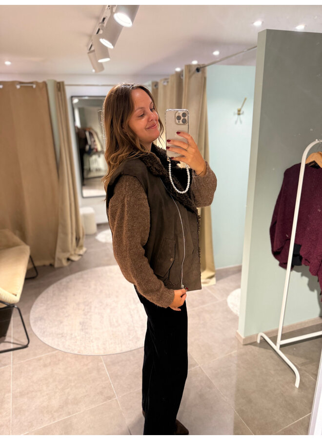 Flore Teddy Bodywarmer