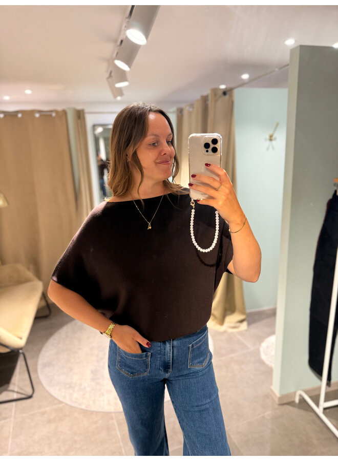 Stiene Top Brown
