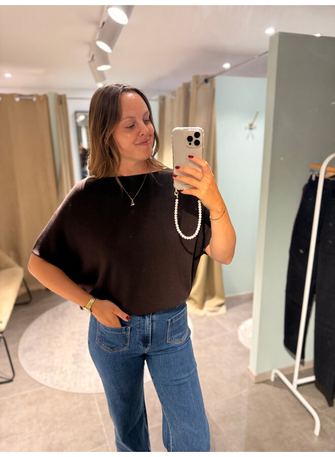 Stiene Top Brown