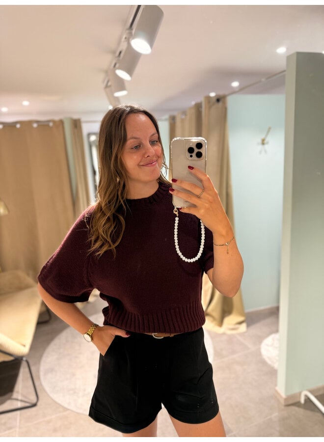 Mollie Knit Burgundy