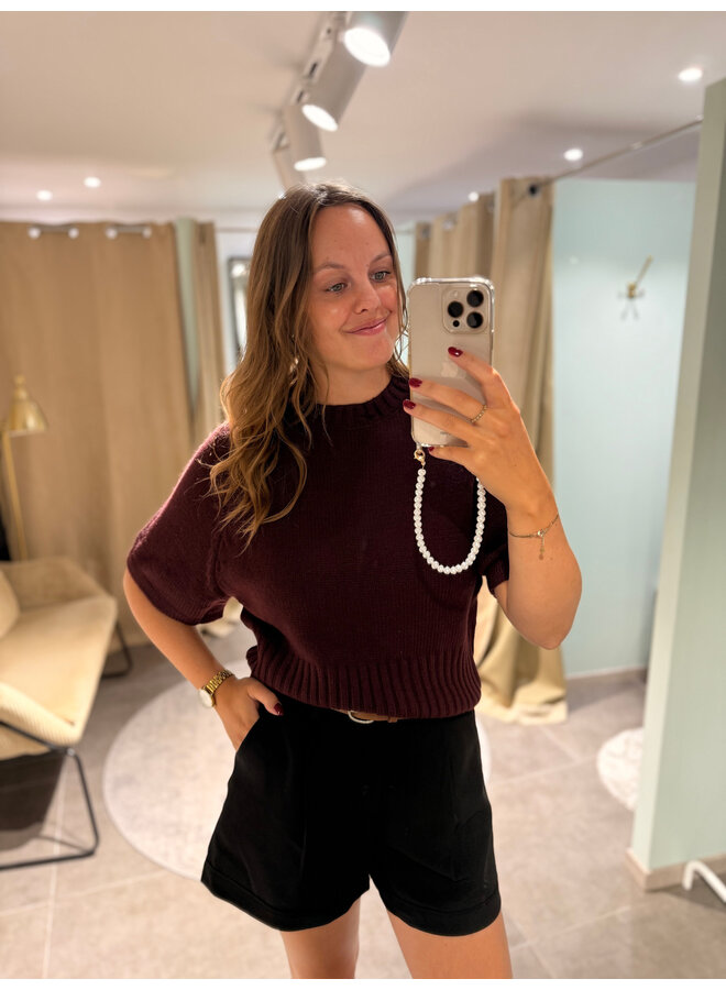 Mollie Knit Burgundy