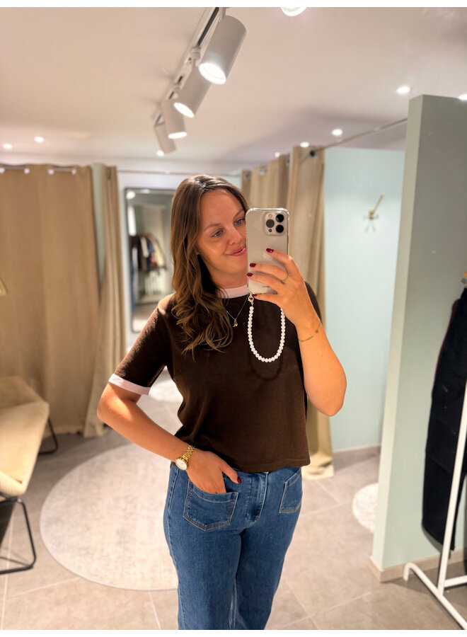 Stella Top Brown