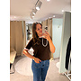 Stella Top Brown