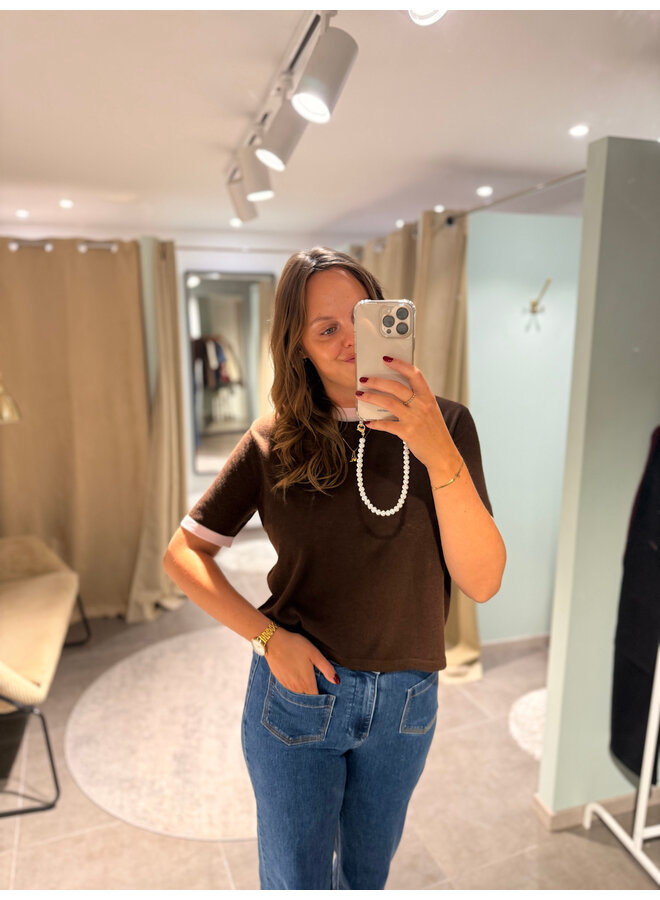 Stella Top Brown