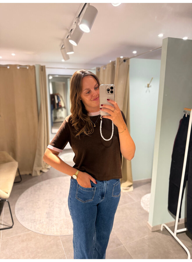 Stella Top Brown