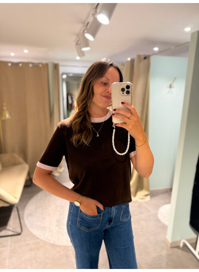 Stella Top Brown