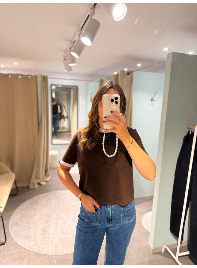 Stella Top Brown