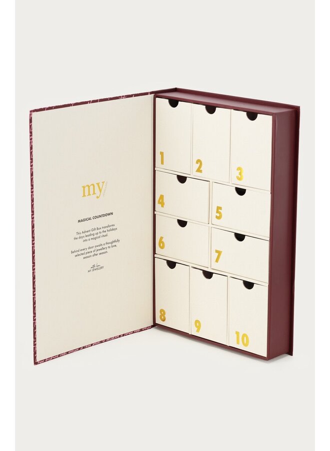 Adventskalender Luxe 10 Days of Treasures Zilver