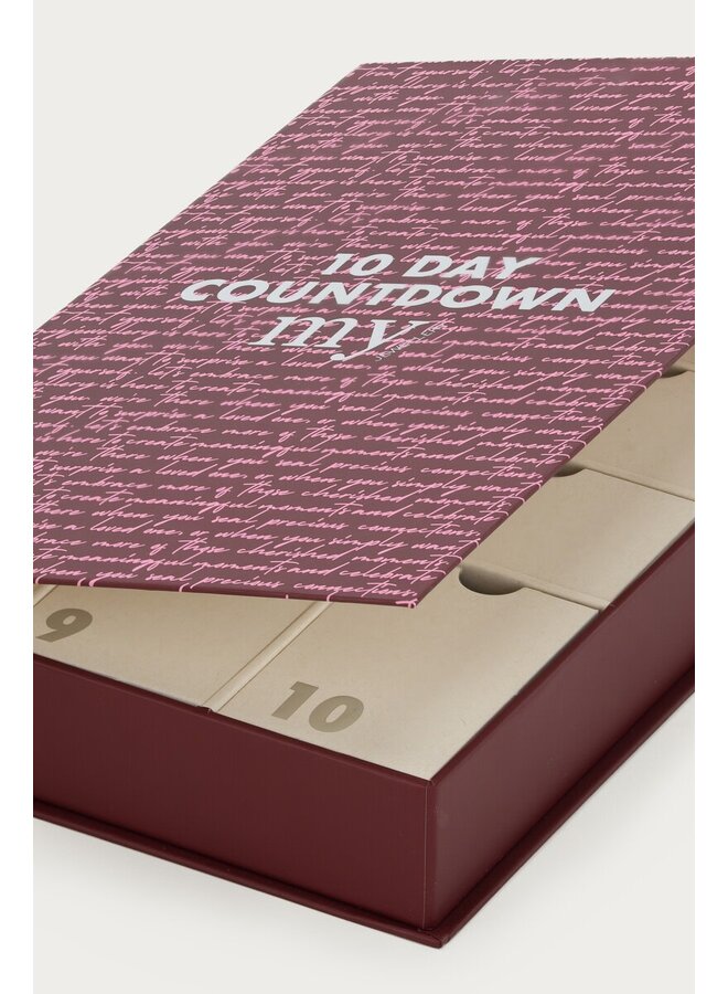 Adventskalender Luxe 10 Days of Treasures Zilver