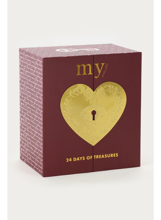 Adventskalender Deluxe 24 Days of Treasures Goud