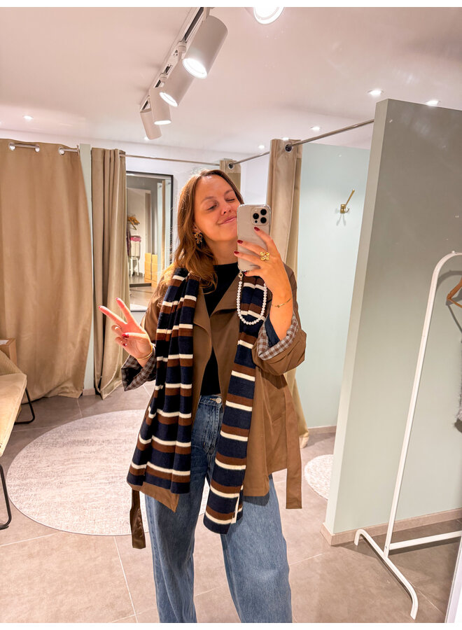 Axelle Vest Brown