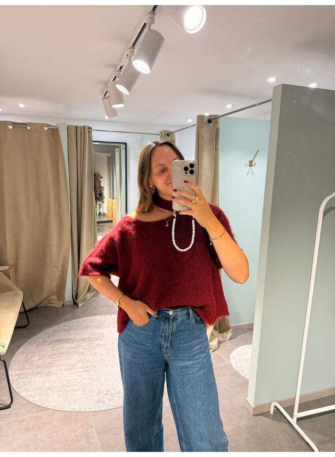 Layla Knit Bordeaux