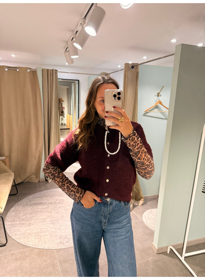Leo Mesh Top
