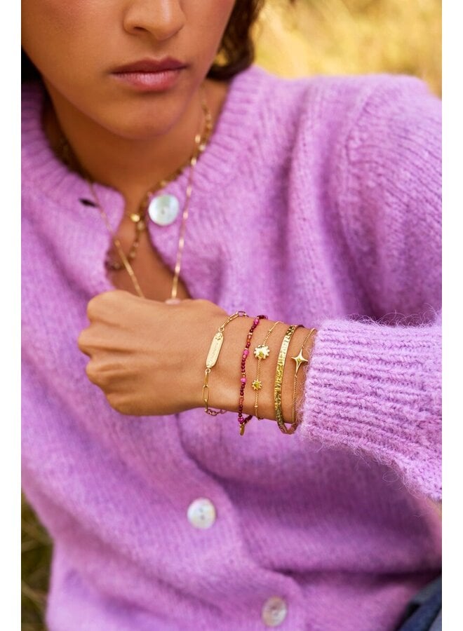 Fortune Armband met Poolster Goud