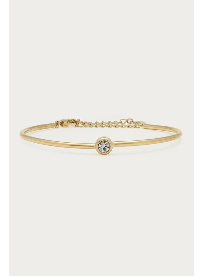 Magical Bangle met Strass Steen Dot Goud
