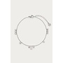 Magical Armband met Dots Strass Stenen Zilver