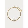 Magical Armband met Grote Bloemen Strass Steen Goud