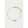 Magical Armband met Kleine Bloemen Strass Steen Goud
