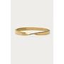 Magical Twisted Bangle met Strass Stenen Goud