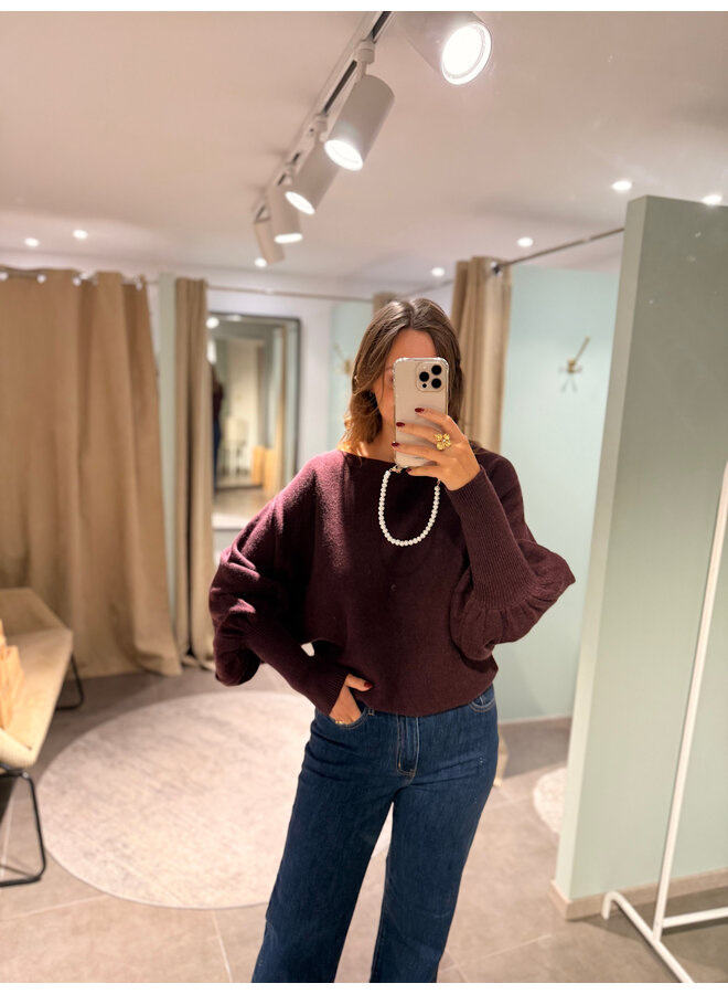 Nella Knit Burgundy