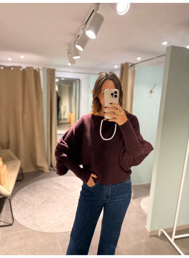 Nella Knit Burgundy
