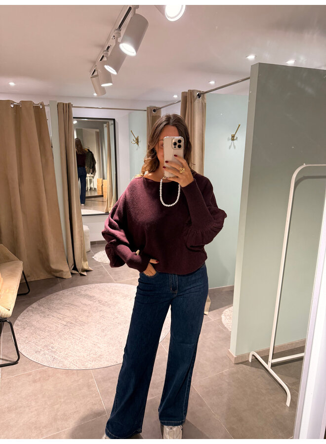 Nella Knit Burgundy