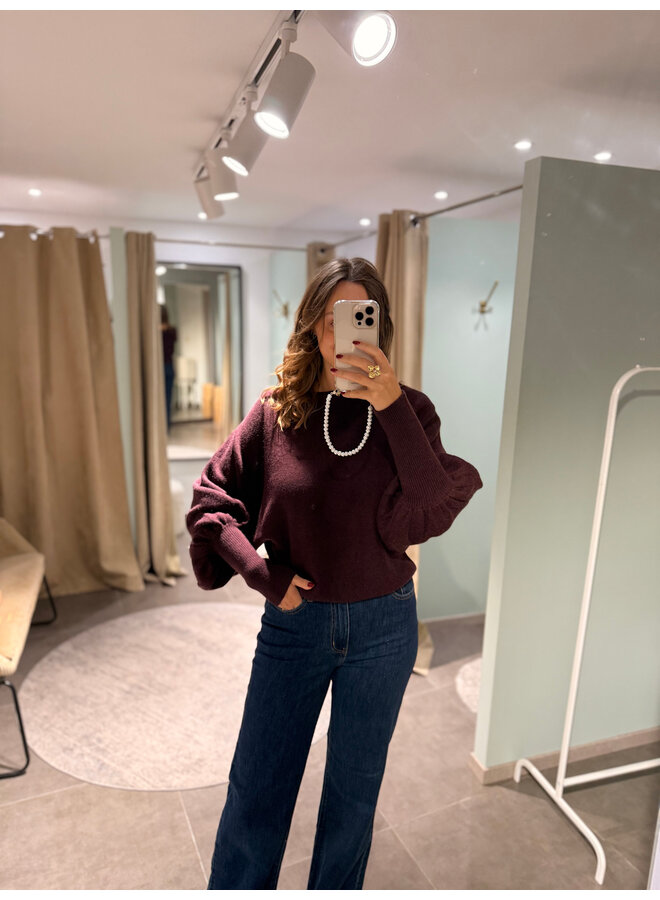 Nella Knit Burgundy