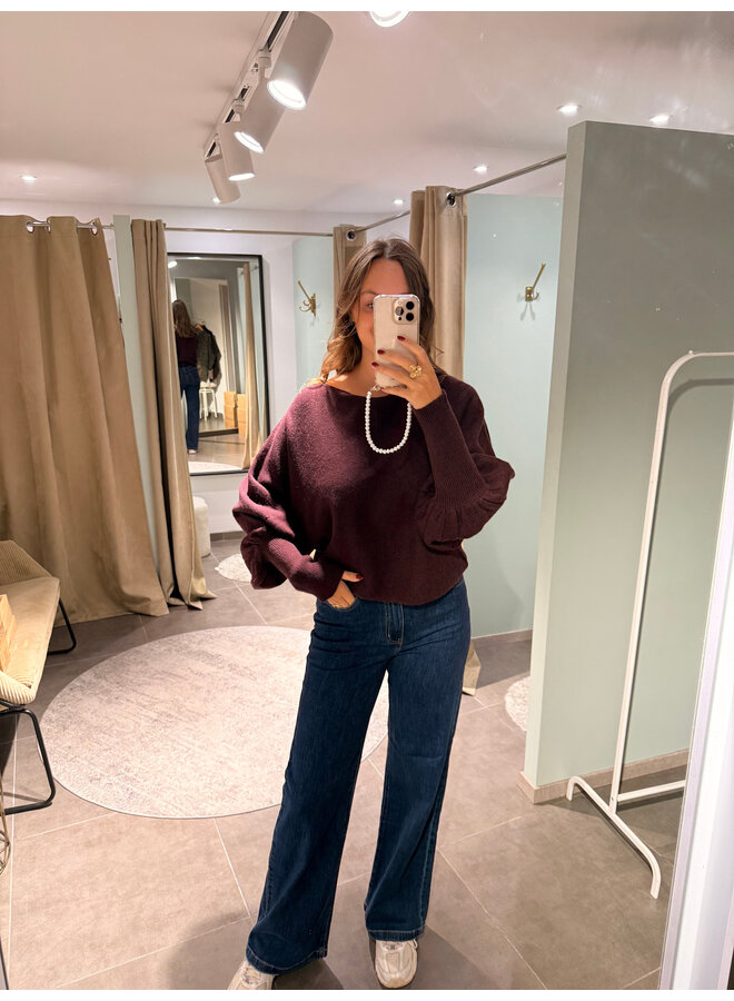 Nella Knit Burgundy