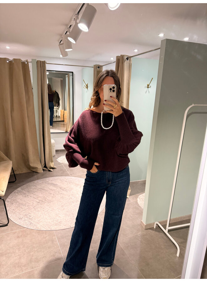Nella Knit Burgundy