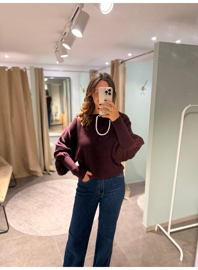 Nella Knit Burgundy