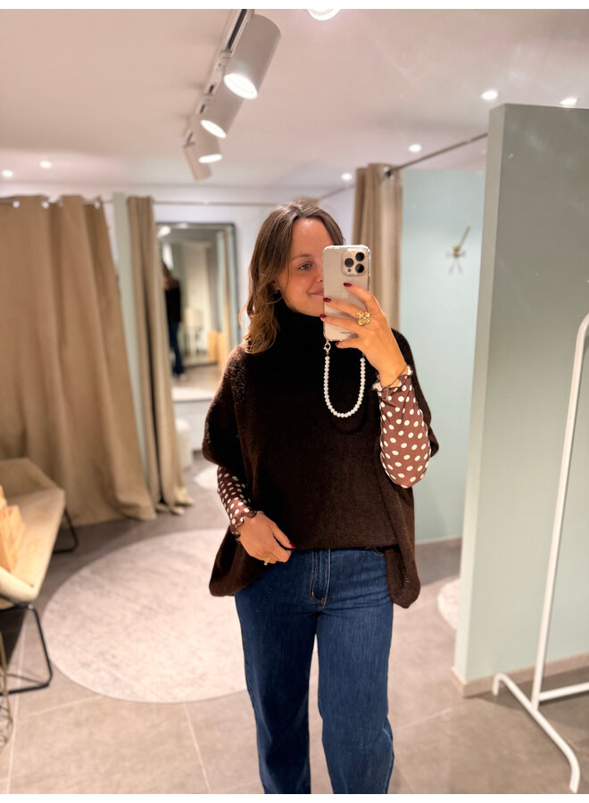 Ginny Knit Brown