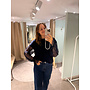 Vero Lace Knit Dark Blue