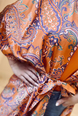 Heart Mind C_GIGI kimono orange print