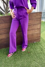 Léonie de Paris Jade broek purper