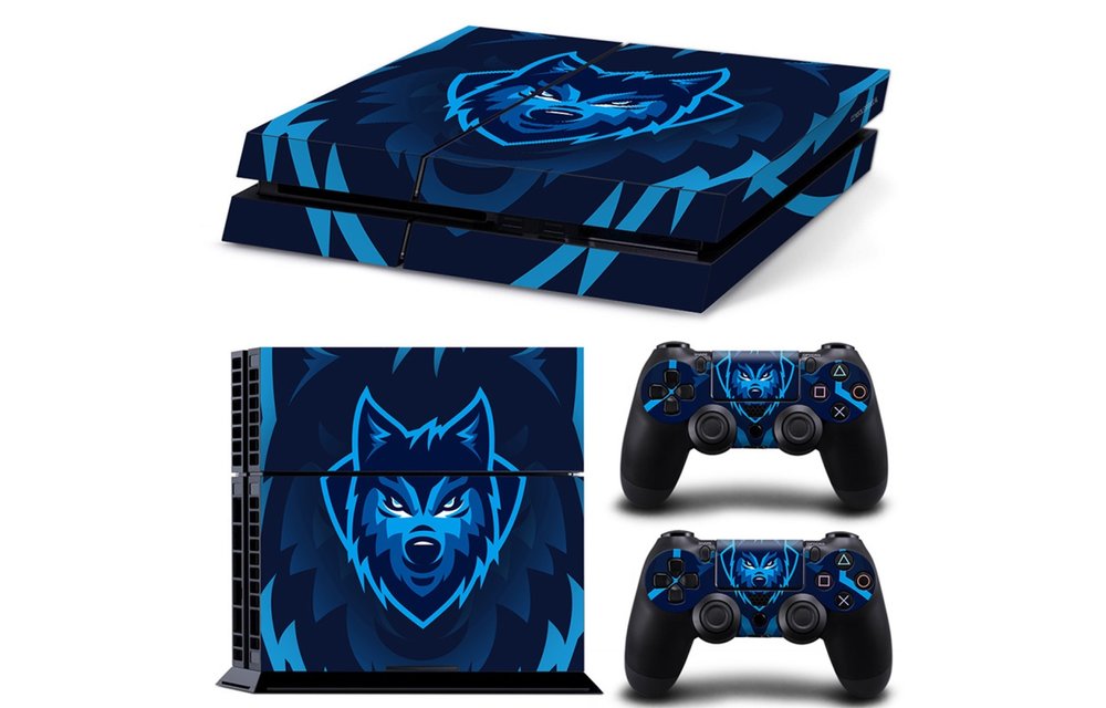 PS4 Skins - Gamer Wolf