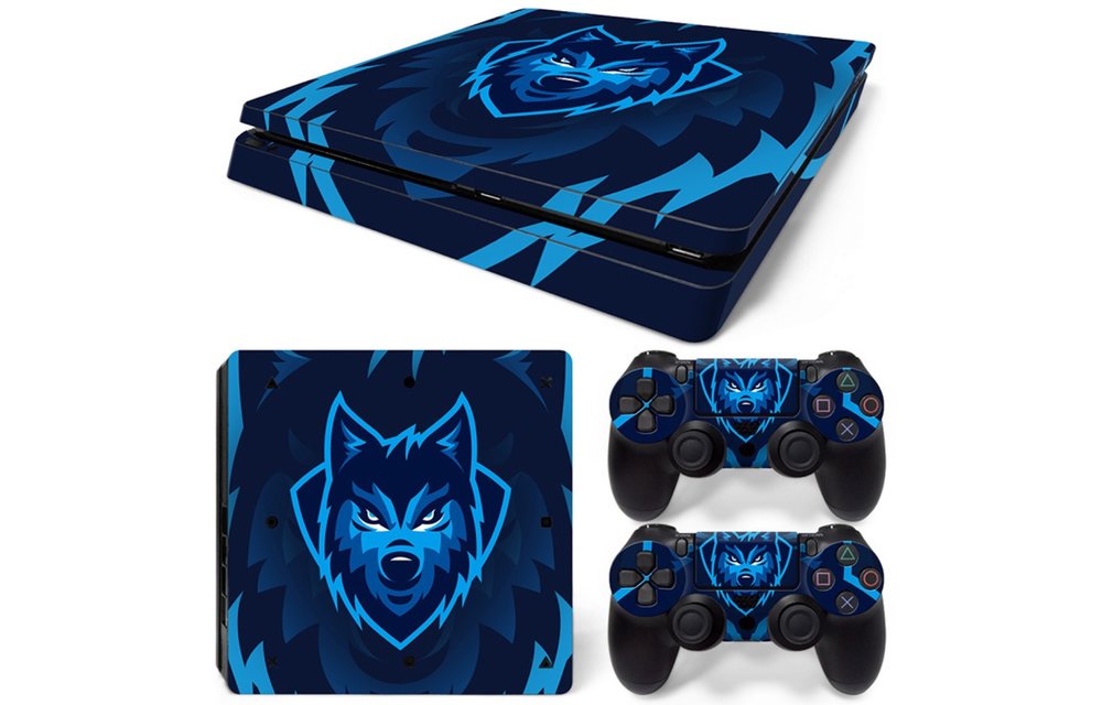 PS4 Skins - Gamer Wolf