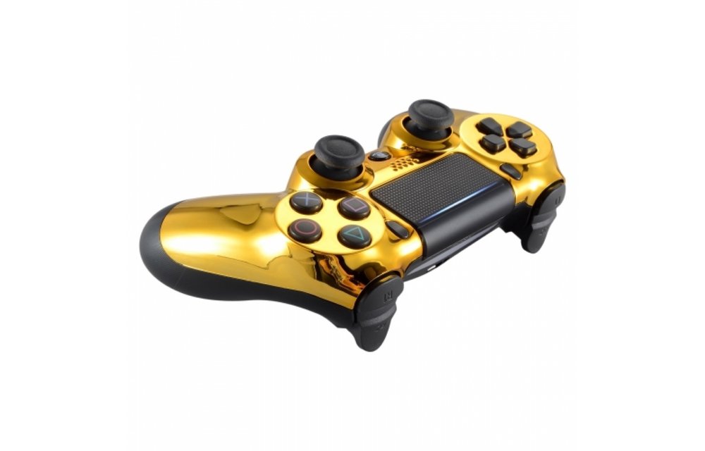 Sony DualShock 4 Controller PS4 V2 - Chrome Goud Custom