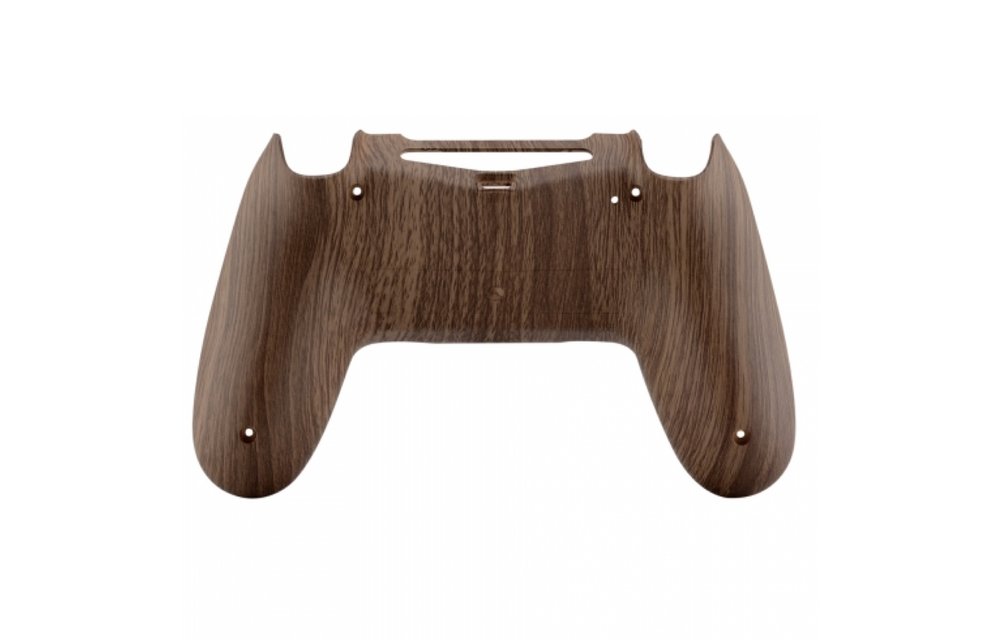PS4 Controller Shells (GEN 4, 5) - Wood - Back