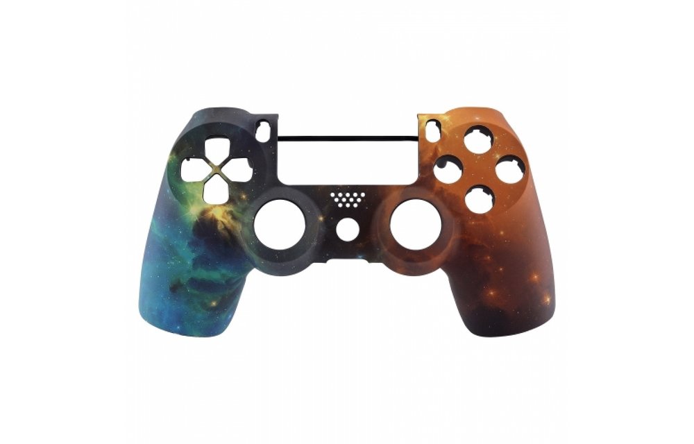 PS4 Controller Shells (GEN 4, 5) - Starry Sky - Voorkant