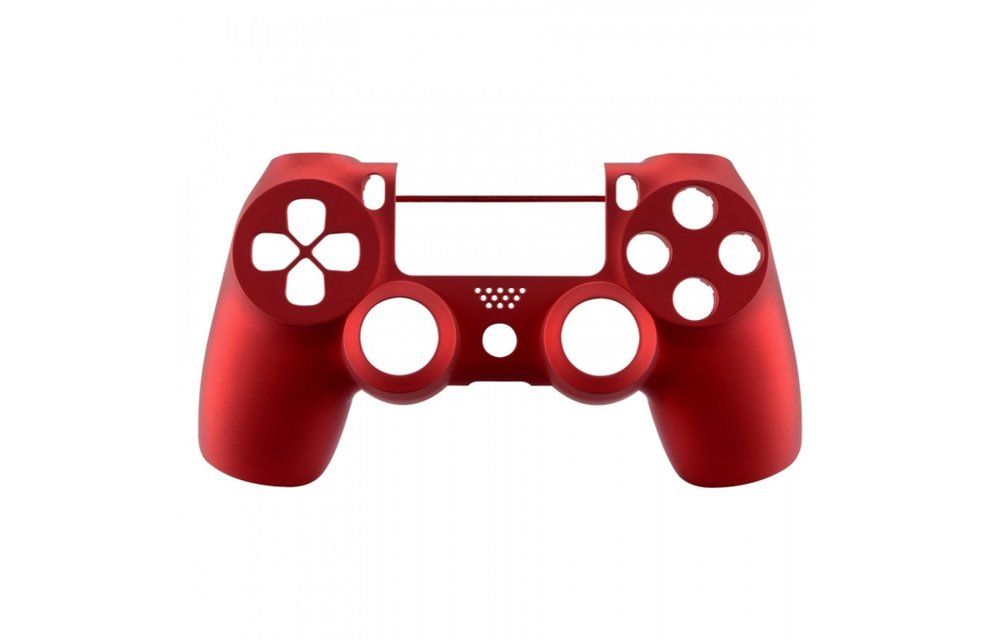 PS4 Controller Shells (GEN 4, 5) - Red - Front