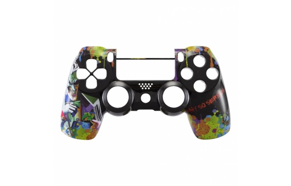 PS4 Controller Shells (GEN 4, 5) - Joker - Voorkant