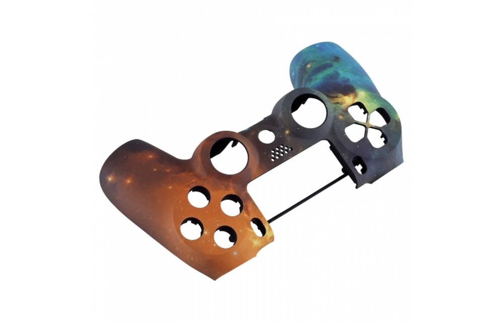 PS4 Controller Shells (GEN 4, 5) - Starry Sky - Voorkant