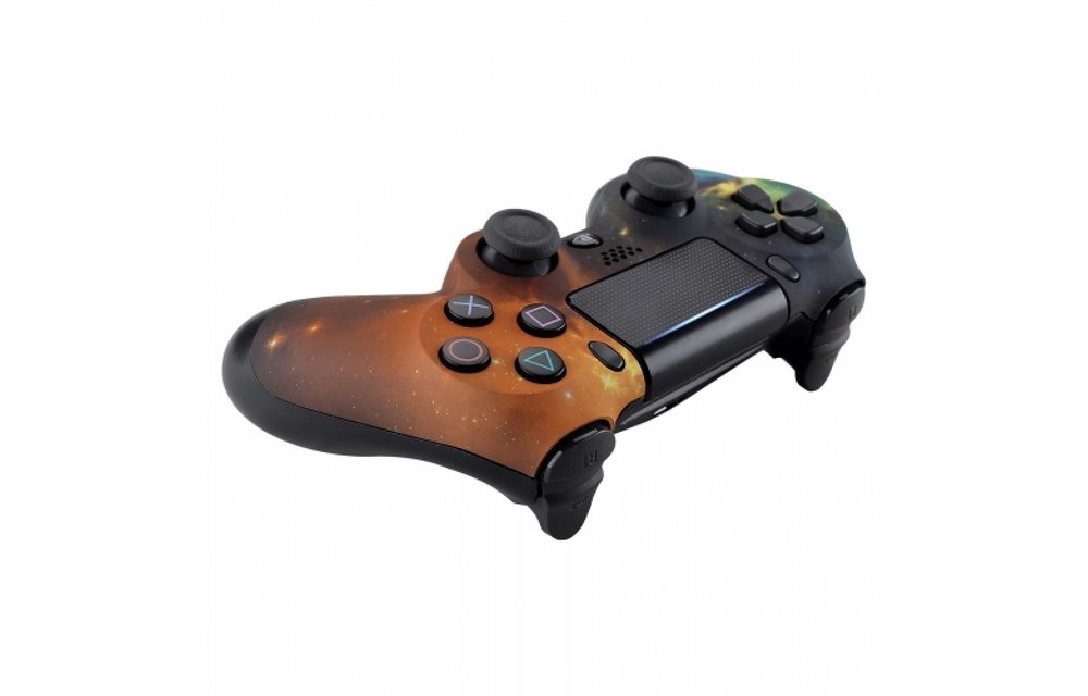 PS4 Controller Shells (GEN 4, 5) - Starry Sky - Voorkant