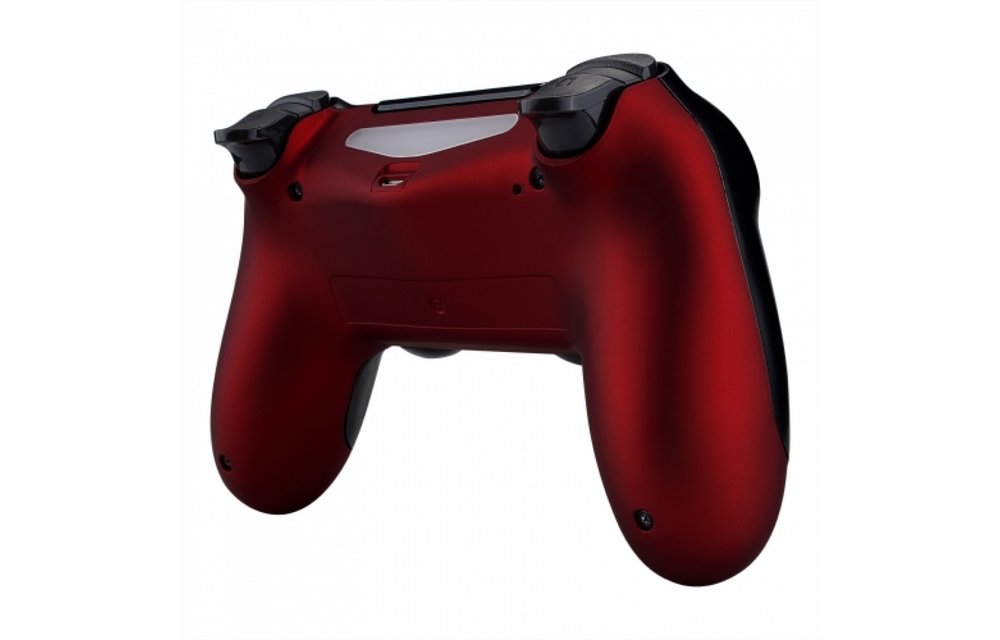 PS4 Controller Shells (GEN 4, 5) - Red - Back