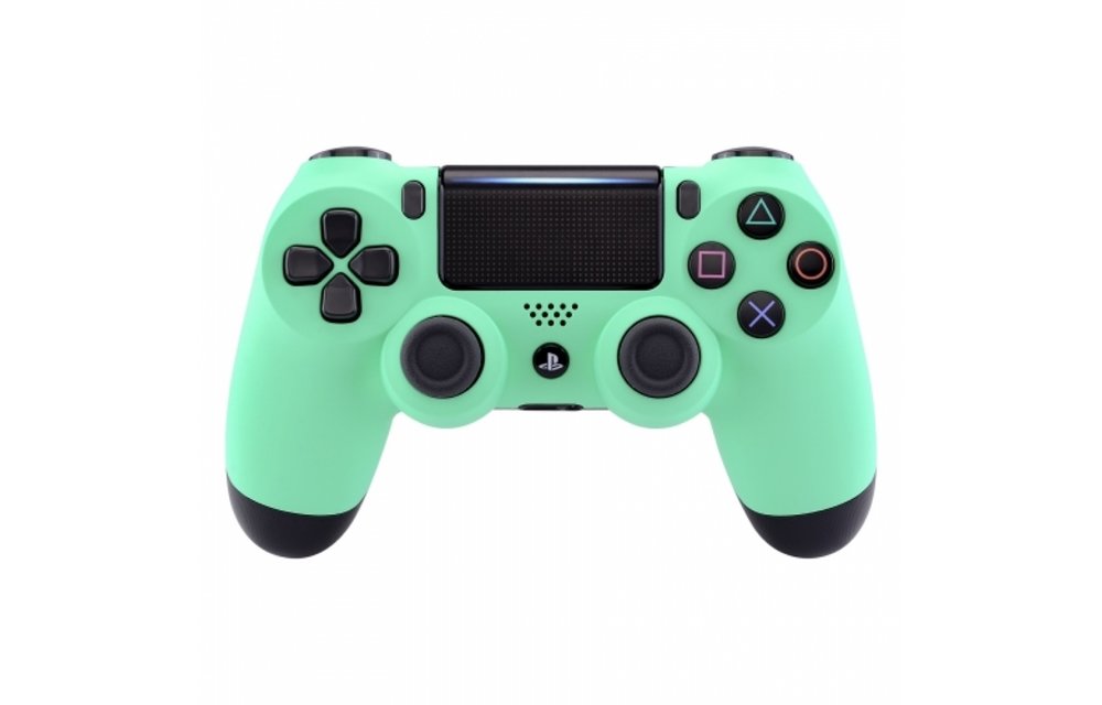 PS4 Controller Shells (GEN 4, 5) - Mintgroen - Voorkant