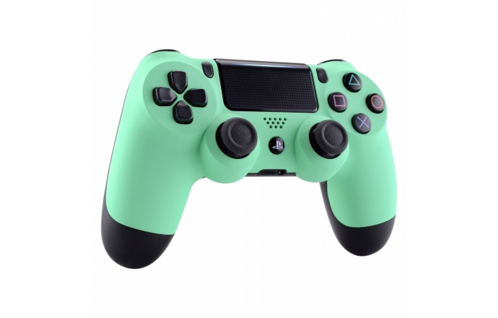 PS4 Controller Shells (GEN 4, 5) - Mintgroen - Voorkant